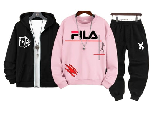 Winter Tack Suite with Zipper Hoodie For Female