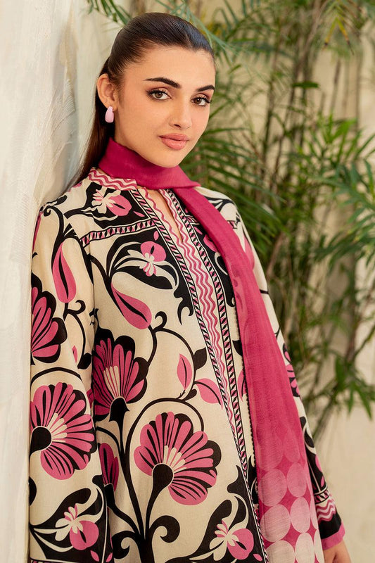 Digital Print 2Pc With Bell Bottom Swiss Lawn Suit