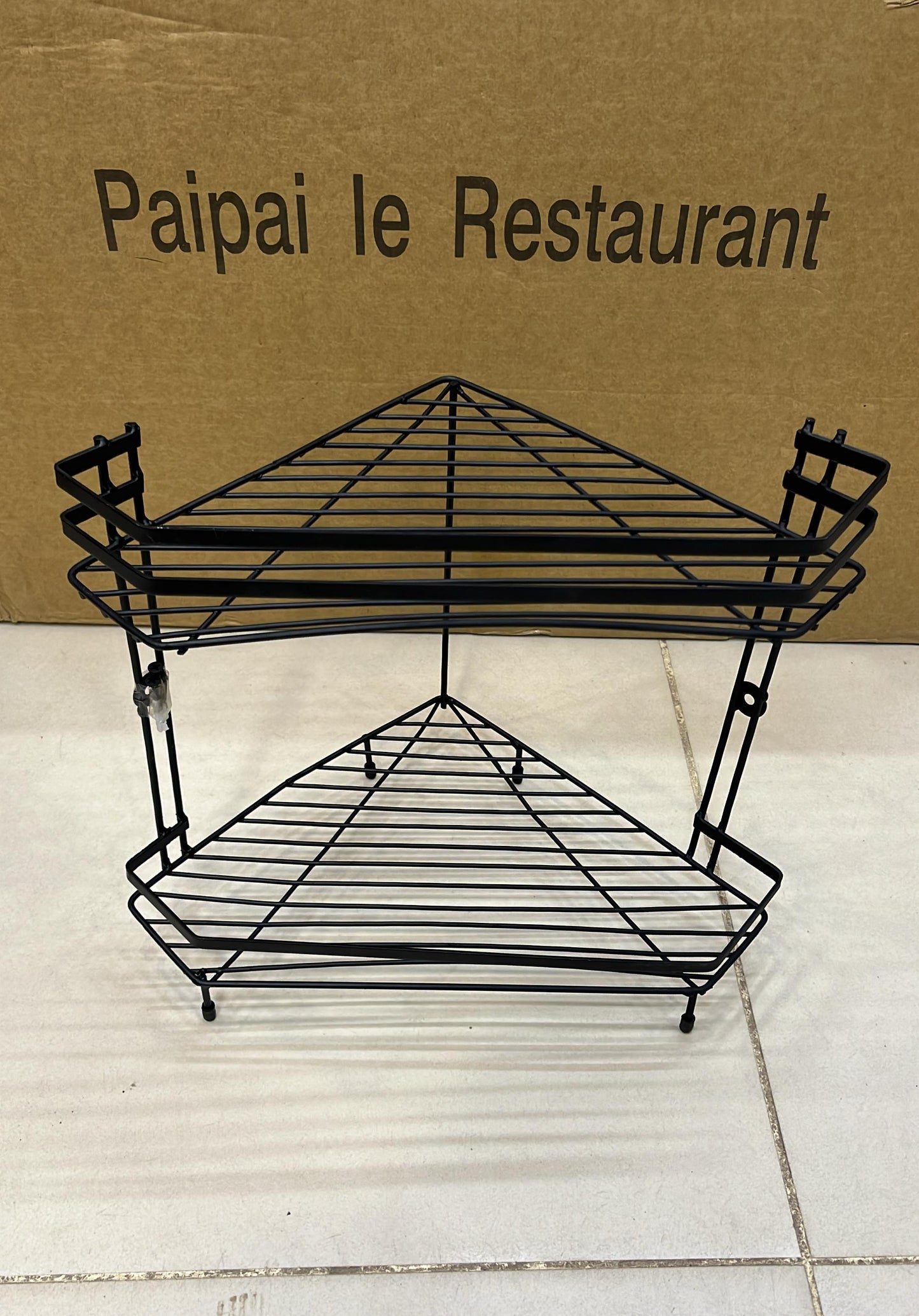 2-Tier Multipurpose Organizer – Compact Space-Saving Storage Rack for Kitchen, Bathroom & Office