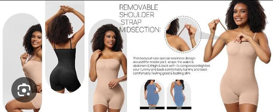 Adjustable Hook Full Body Shaper