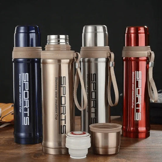 Sports Flask 750ml – Stainless Steel Water Bottle for Gym & Outdoor Use