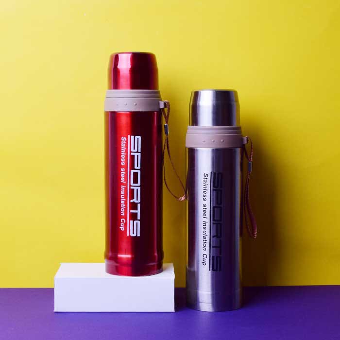 Sports Flask 750ml – Stainless Steel Water Bottle for Gym & Outdoor Use