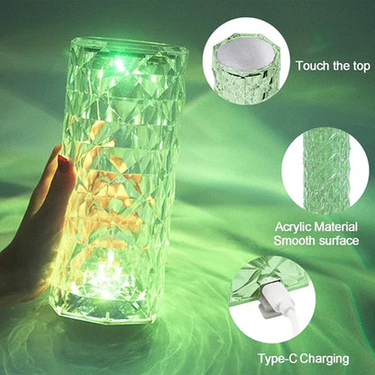 Electric Touchable Table Lamp