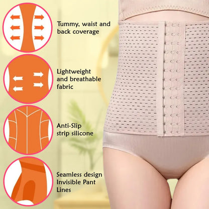 Belly Hook Shaper for Men & Women | Tummy Control Waist Slimming Body Shaper Belt