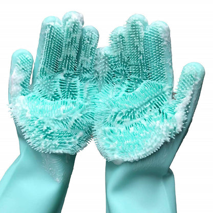 Silicone Dishwashing Gloves – Durable, Heat-Resistant & Multi-Functional