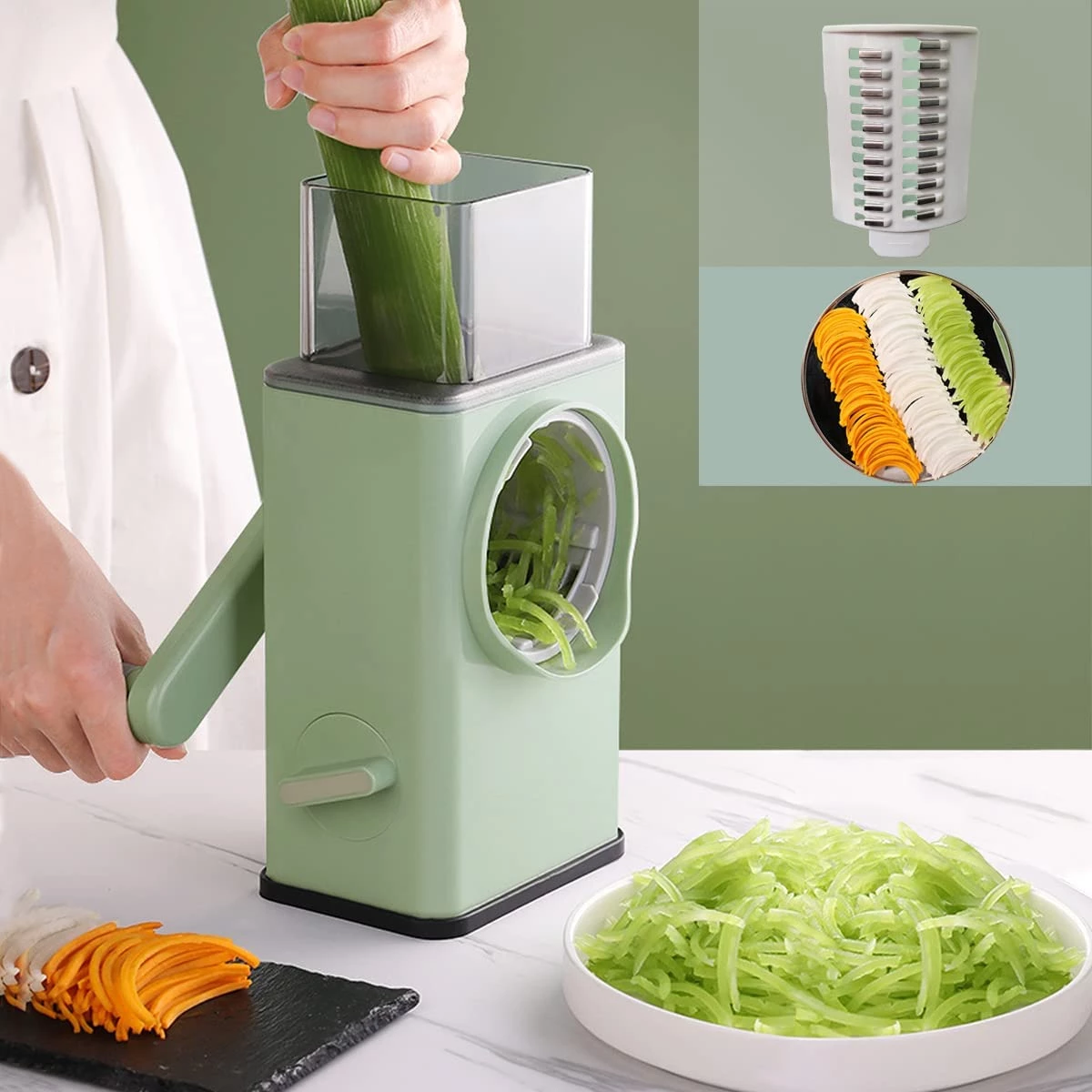 Multifunctional Vegetable Cutter | Manual Kitchen Vegetable Slicer & Chopper