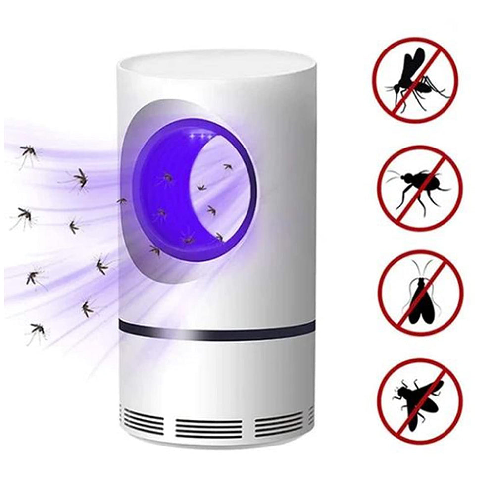 USB Powered Mosquito Killer Lamp – Electric UV LED Bug Zapper for Home, Bedroom, Office & Travel