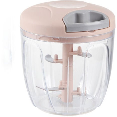 5-Blade 900ML Manual Food Chopper – Quick & Easy Kitchen Chopper