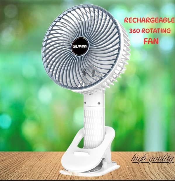 Portable USB Rechargeable Mini Fan – Handheld, Desktop & Wall-Mounted Cooling Fan for Home, Office, Dorm & Travel
