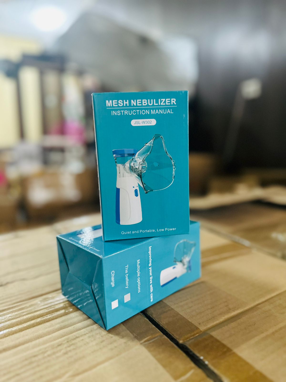 Portable Mesh Nebulizer – Ultra-Fine Mist, Silent Operation & Fast Relief