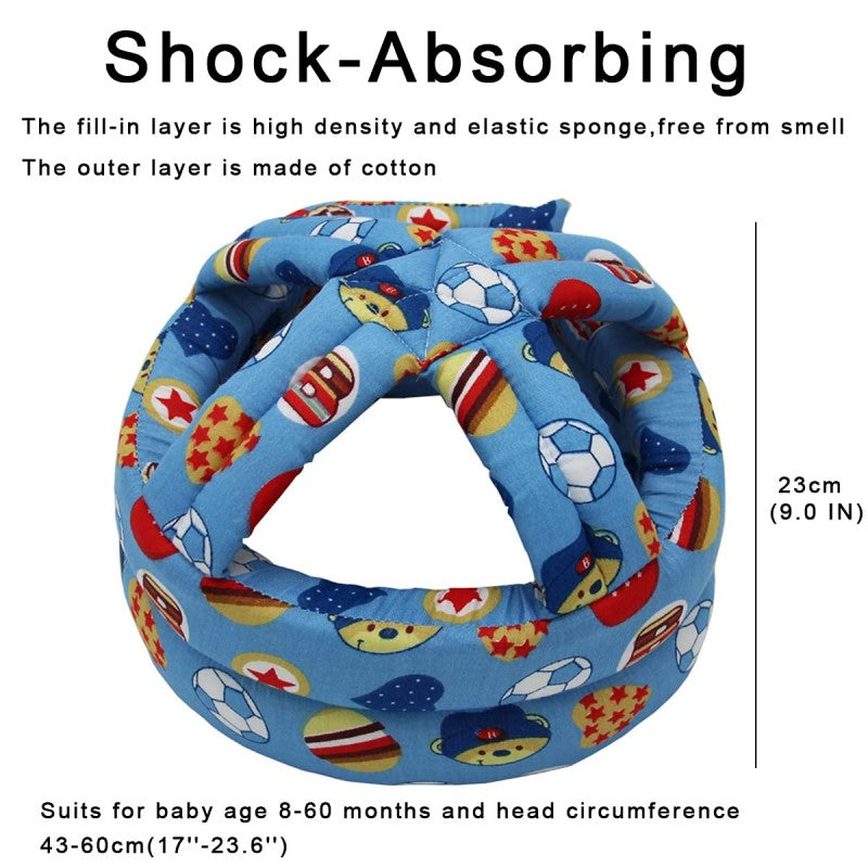 Baby Safety Helmet, Infant Baby Head Protector, Adjustable Protection Cap for Toddler Infant, Baby Crawling Walking Safety Helmet