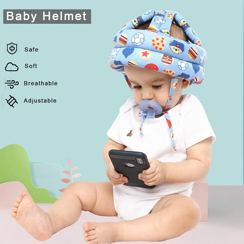 Baby Safety Helmet, Infant Baby Head Protector, Adjustable Protection Cap for Toddler Infant, Baby Crawling Walking Safety Helmet