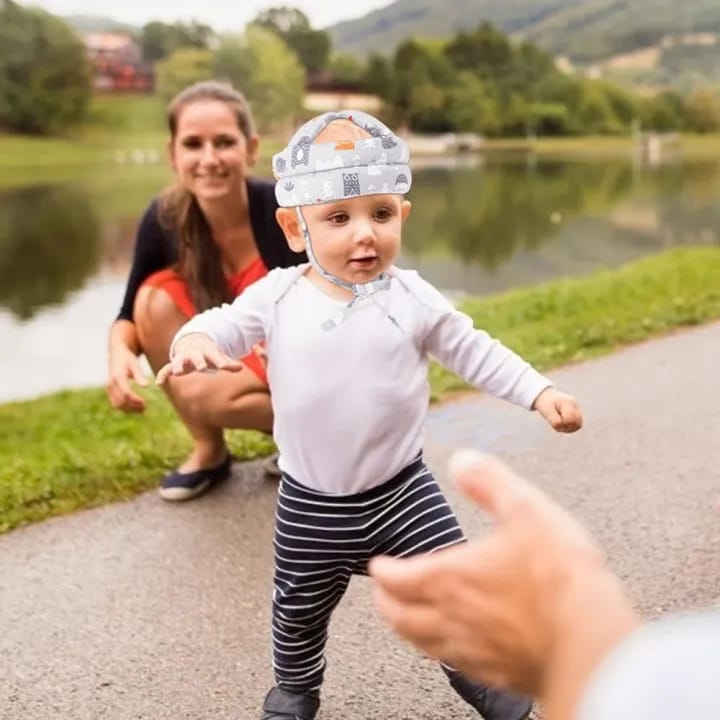 Baby Safety Helmet, Infant Baby Head Protector, Adjustable Protection Cap for Toddler Infant, Baby Crawling Walking Safety Helmet