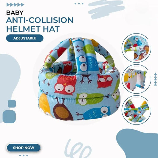 Baby Safety Helmet, Infant Baby Head Protector, Adjustable Protection Cap for Toddler Infant, Baby Crawling Walking Safety Helmet