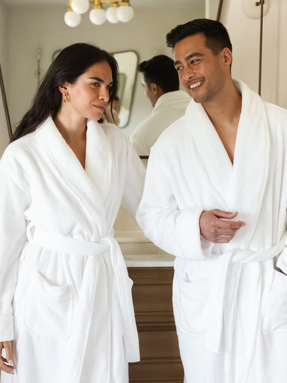 BATHROBE FOR MAN AND WOMAN