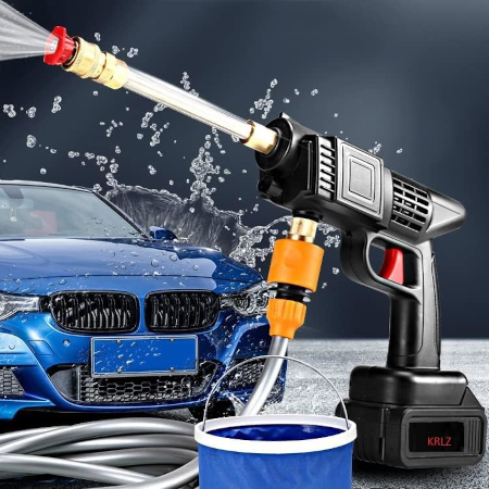 Portable Powerful High Pressure 48V Max Power Cordless Car Wash Water Jet Foam Gun