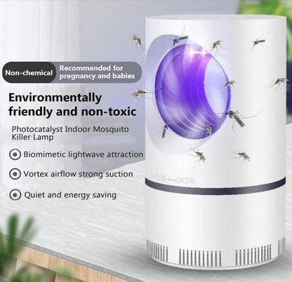 USB Powered Mosquito Killer Lamp – Electric UV LED Bug Zapper for Home, Bedroom, Office & Travel