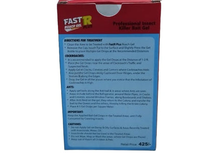 FASTR PLUS ROACH GEL PACK OF 2