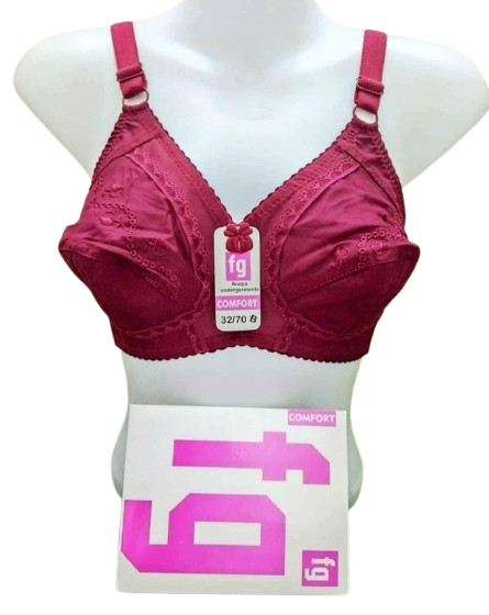 FG Embroided Cotton Bra