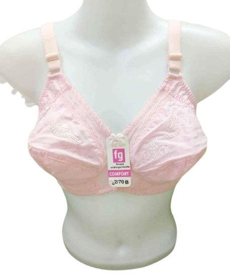 FG Embroided Cotton Bra