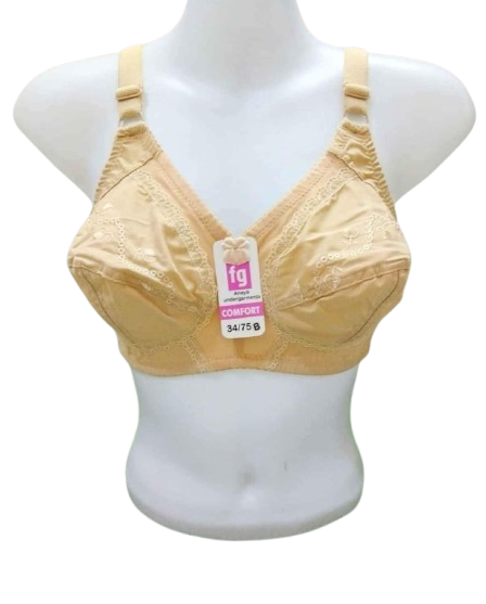 FG Embroided Cotton Bra