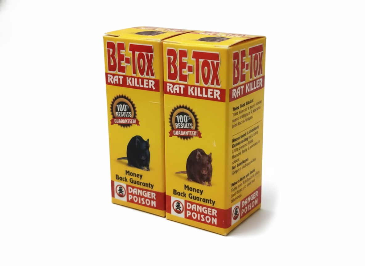 Be-Tox Rat killer Pack of 3