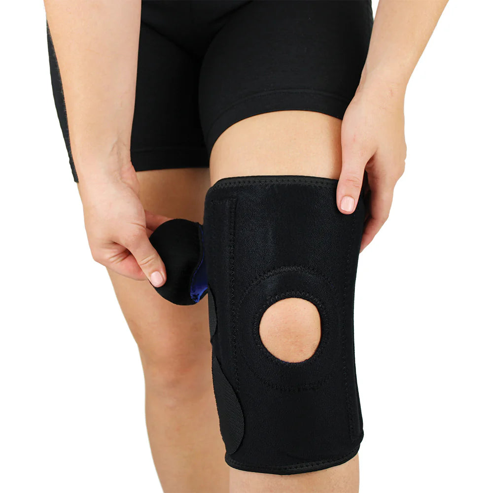 Adjustable Knee Belt Support for Men & Women - Knee Pain Relief Strap, Joint Stabilizer & Sports Support