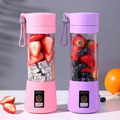Small Portable Juice Extractor – Rechargeable Mini Blender