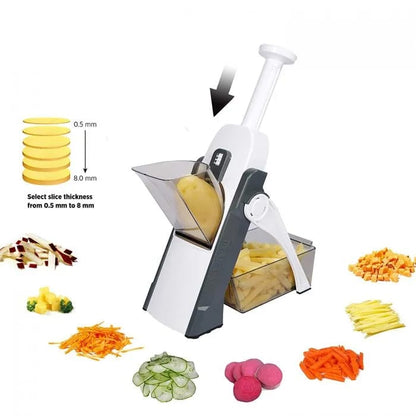 Spring Slicer, Slicer Vegetable Cutter Spring Slicer Vegetable Cutter, Multifunction Adjustable Vegetable Fruit Peeler Slicer Grater