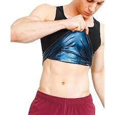 Suana Men Sweat Shaper and Sliming Vest for Weight Loss, Exercises and Fitness Fat Burning Shaper Tummy tucker Shapewear for Men