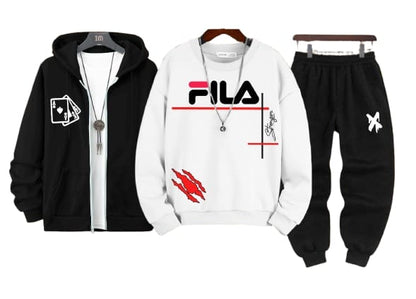 Winter Tack Suite with Zipper Hoodie For Female