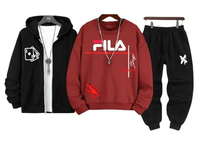 Winter Tack Suite with Zipper Hoodie For Female