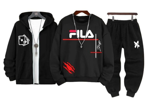 Winter Tack Suite with Zipper Hoodie For Female