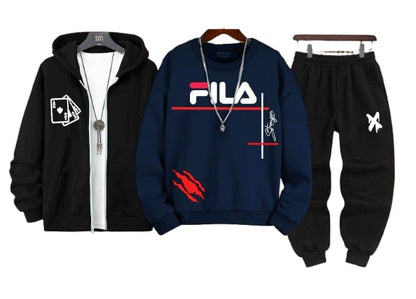 Winter Tack Suite with Zipper Hoodie For Female