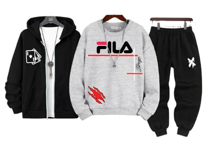 Winter Tack Suite with Zipper Hoodie For Female