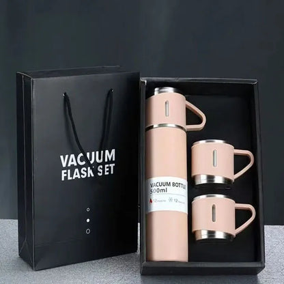 Stainless Steel Vacuum Flask 316 Grade – 500 ML | Hot & Cold Insulated Thermos Bottle