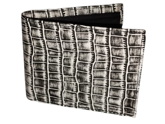 Light black & White Gradient Wallet