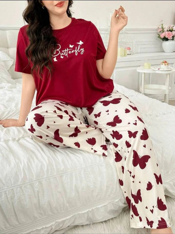 Premium Soft Cotton Jersey Night Suit – Comfortable & Stylish