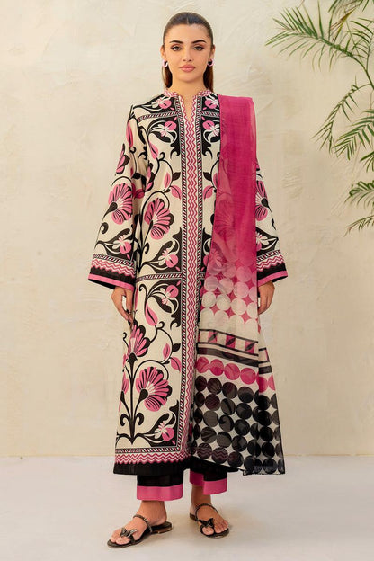 Digital Print 2Pc With Bell Bottom Swiss Lawn Suit