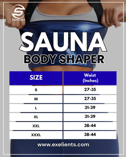 Premium Sauna Sweat Shaper for Men & Women