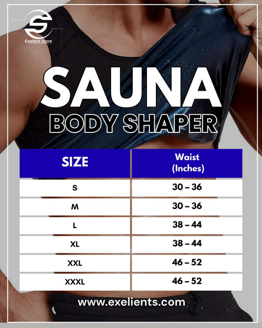 Premium Sauna Sweat Shaper for Men & Women