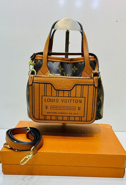 Premium Girls Shoulder Bag – Elegant Design in High-Quality Synthetic Leather