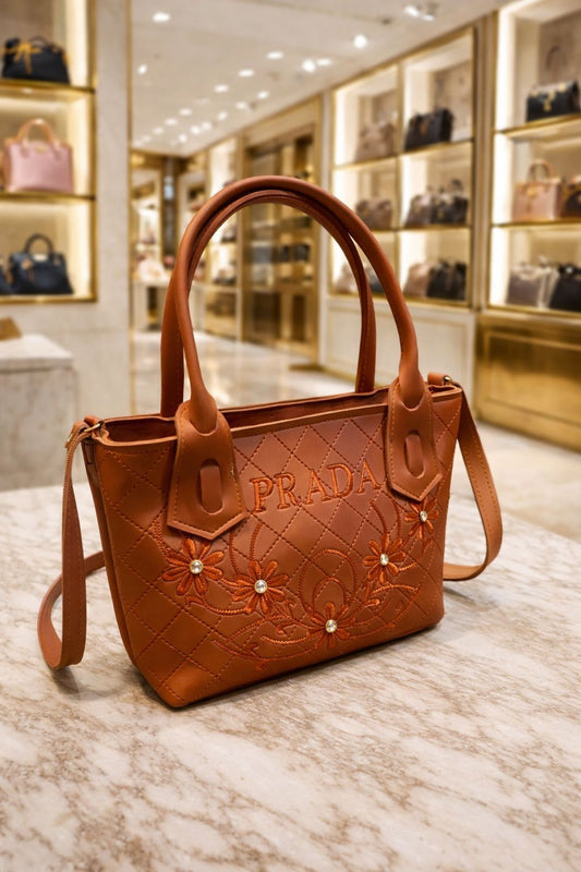 High-Quality Girls Shoulder Bag – Stylish Synthetic Leather