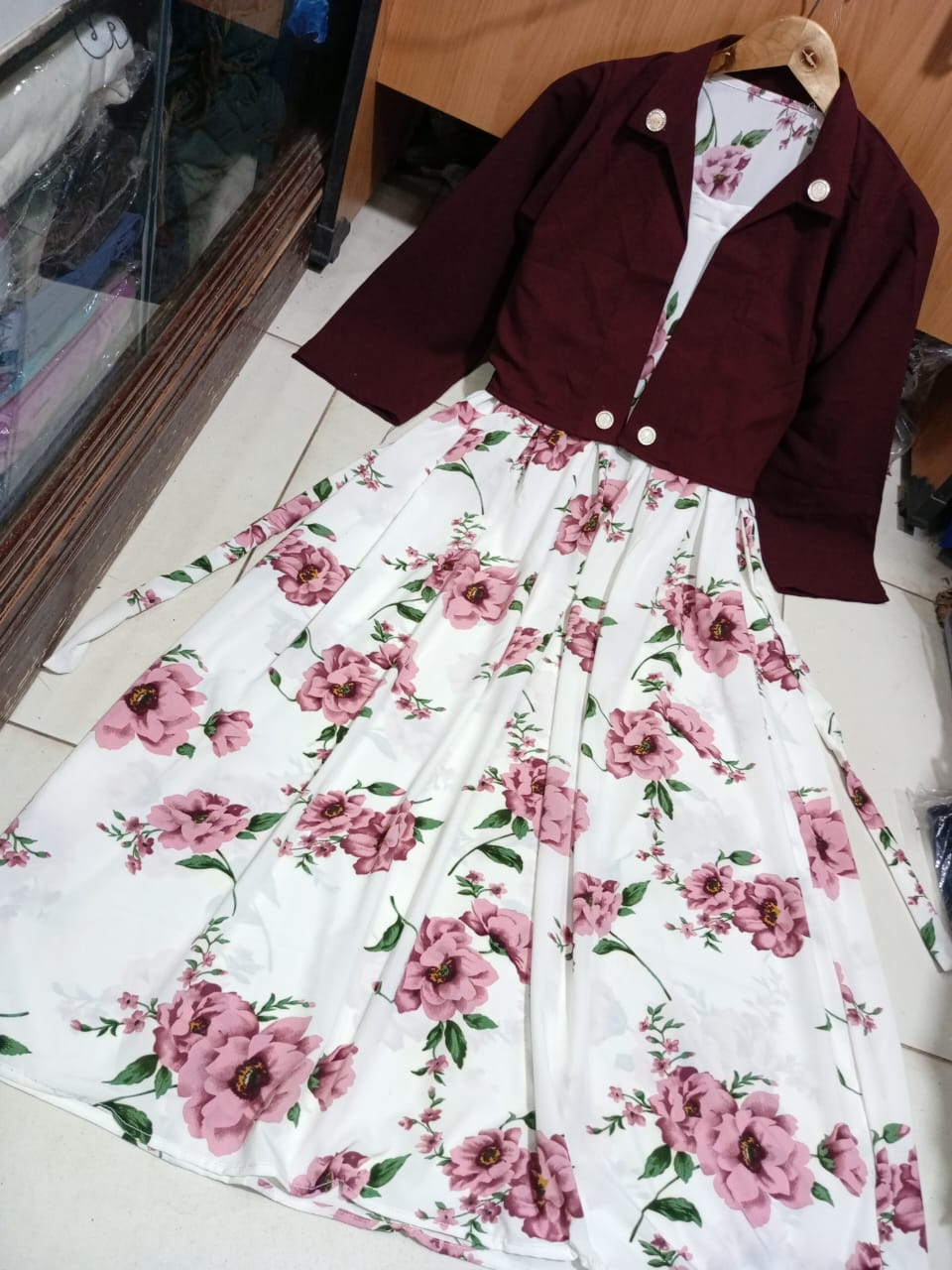 Elegant Printed Summer Maxi – Trendy Girls Wear