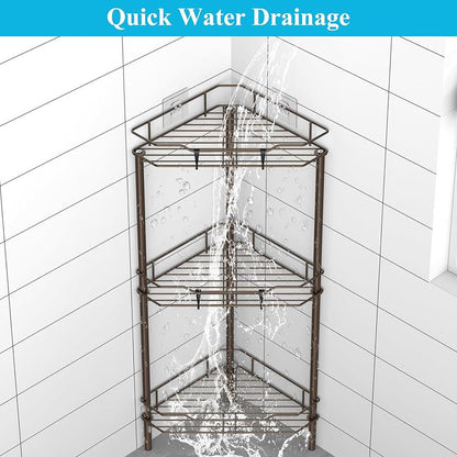 3-Tier Multipurpose Organizer – Space-Saving Storage Rack for Kitchen