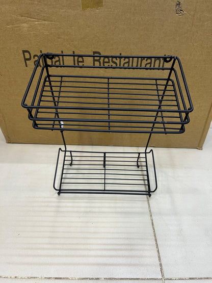 Bathroom & Kitchen Punch Free Corner Shelf | Space Saving Shelf Pakistan