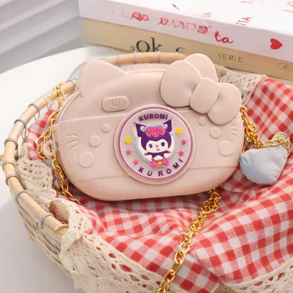 LED Light Kids Bag – Cute Small Fiber Backpack for Girls & Boys