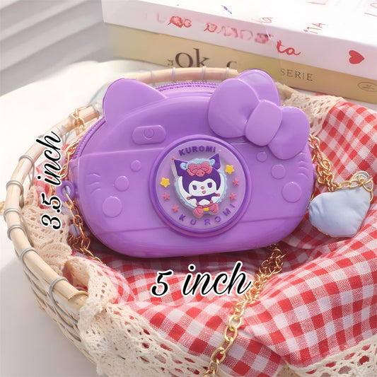 LED Light Kids Bag – Cute Small Fiber Backpack for Girls & Boys