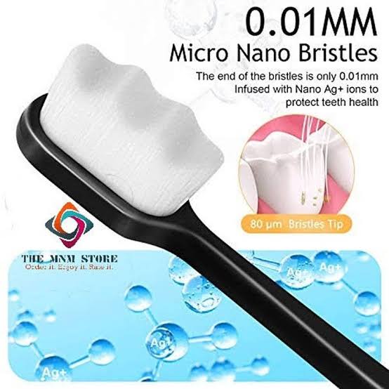 Title: Nano Ultra Soft Toothbrush – Deep Clean & Gum Care