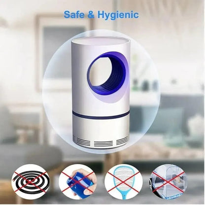 USB Powered Mosquito Killer Lamp – Electric UV LED Bug Zapper for Home, Bedroom, Office & Travel